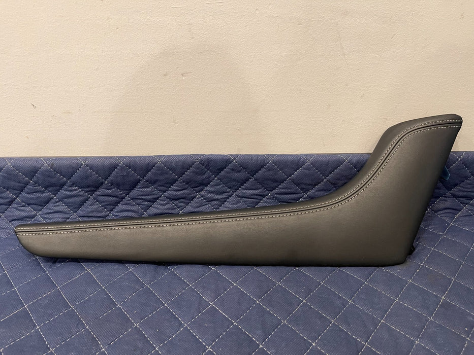 2017 INFINITI Q50 RED SPORT LEFT & RIGHT LEATHER CENTER CONSOLE SIDE PANELS OEM