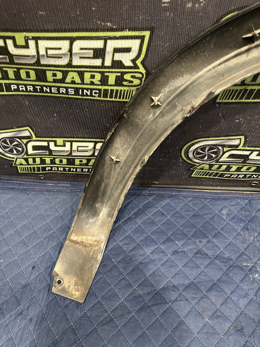2017 NISSAN TITAN XD FRONT LEFT FENDER FLARE MOULDING OEM 63811 EZ50A