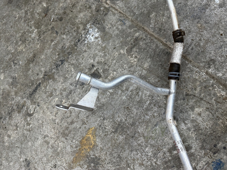 2014 AUDI R8 V10 REAR RIGHT COOLANT PIPE HOSE 420 121 085 B 420 121 481 C OEM