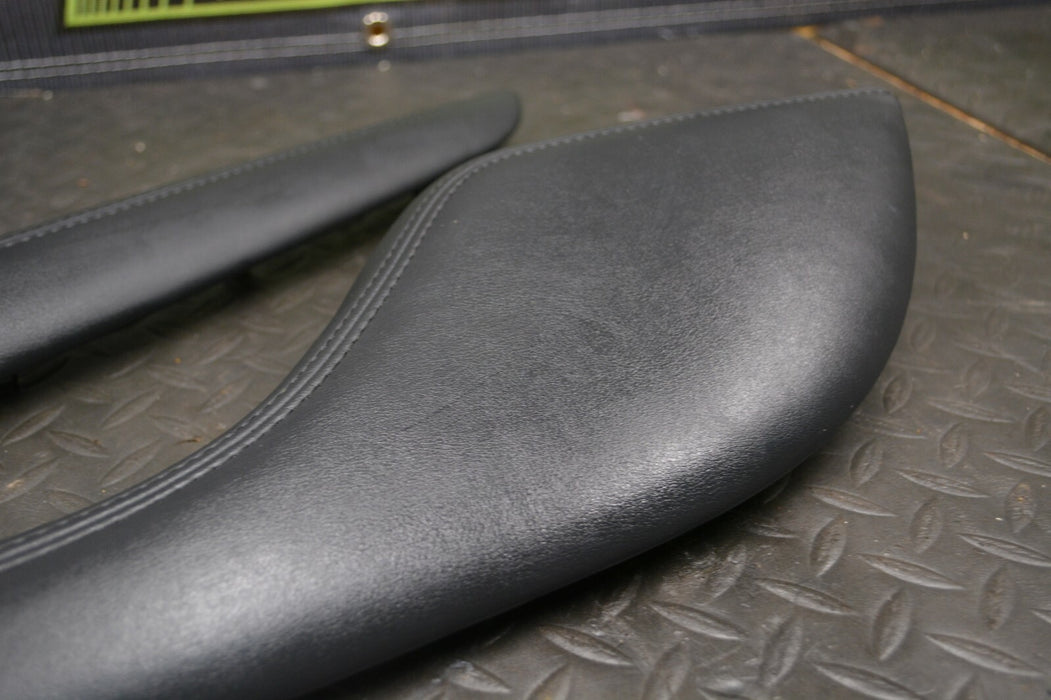 2013-2015 JX35 QX60 KNEE PAD CENTER CONSOLE LEATHER TRIM LEFT RIGHT SET
