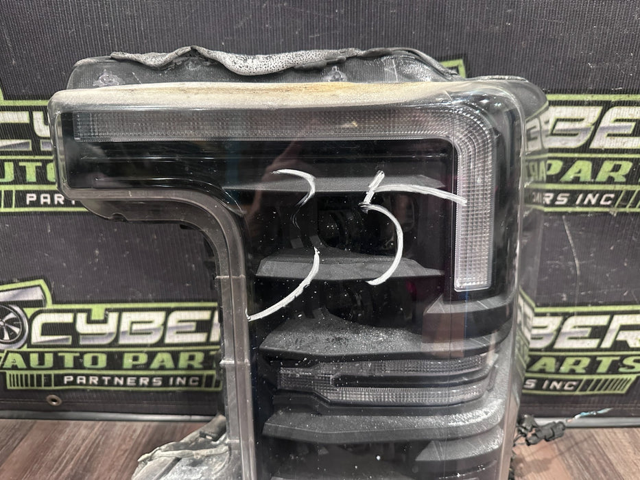 2017-2019 FORD F250 F350 F450 AFTERMARKET MORIMOTO LED LEFT HEADLIGHT OEM *BURNT