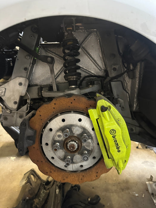 2014 2015 AUDI R8 V10 FRONT REAR BREMBO BRAKE KIT ROTORS CALIPERS PADS OEM