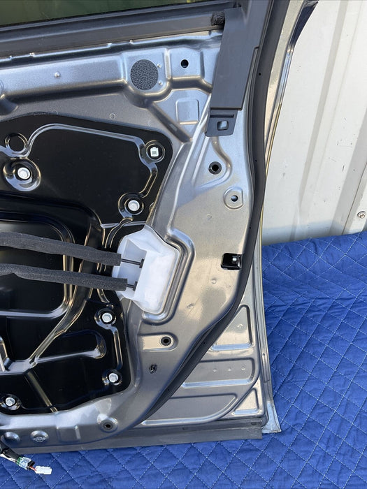 2014-2017 INFINITI Q50 RED SPORT FRONT PASSENGER RIGHT DOOR GREY METALLIC~DENT~