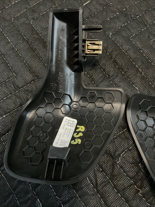2022 RAM 1500 TRX HELLCAT SEAT TRACK COVER PAIR FRONT LEFT RIGHT OEM 5ZF14TX7AD