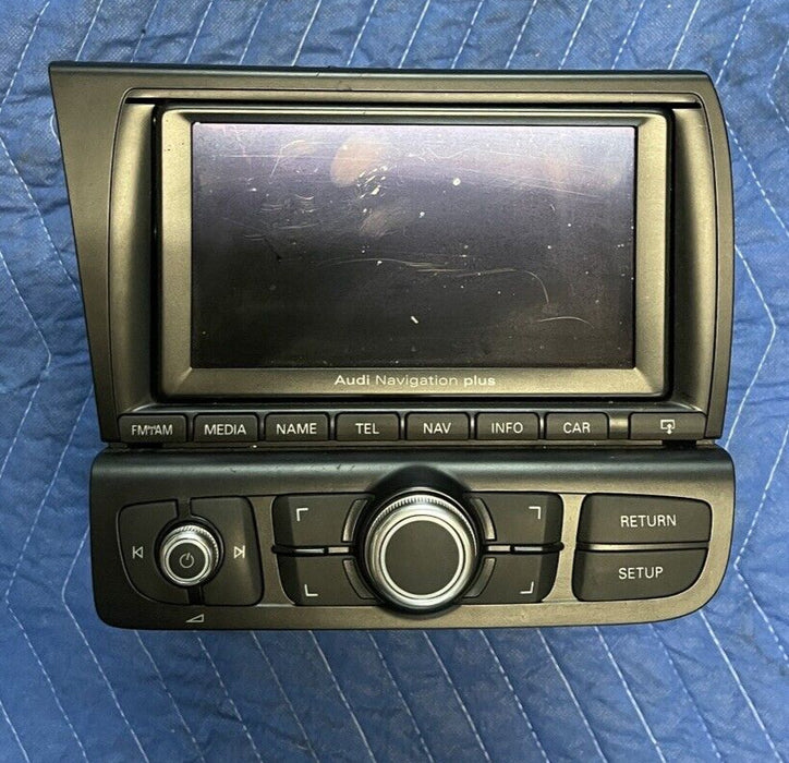 2012 AUDI R8 4.2L NAVI NAVIGATION SYSTEM RADIO RECEIVER SCREEN HEAD 423035192H