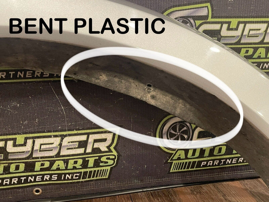 2017-19 FORD F450 DUALLY FRONT RIGHT FENDER FLARE MAGETIC GRAY J7 OEM *READ DESC