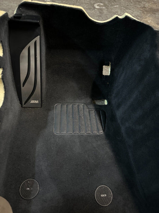 2020 BMW M4 F82 OEM FRONT INTERIOR FLOOR LINER CARPET COVER