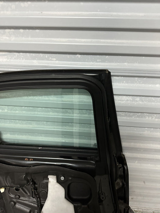 2011 BMW 550i F10 5 SERIES REAR LEFT DOOR GRAPHITE METALLIC (A90)~MINOR SCUFFS~