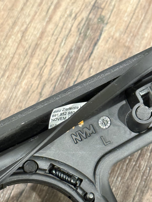 2014 PORSCHE 911 TURBO S 991 CARBON FIBER ENGINE PUSH START BEZEL TRIM OEM