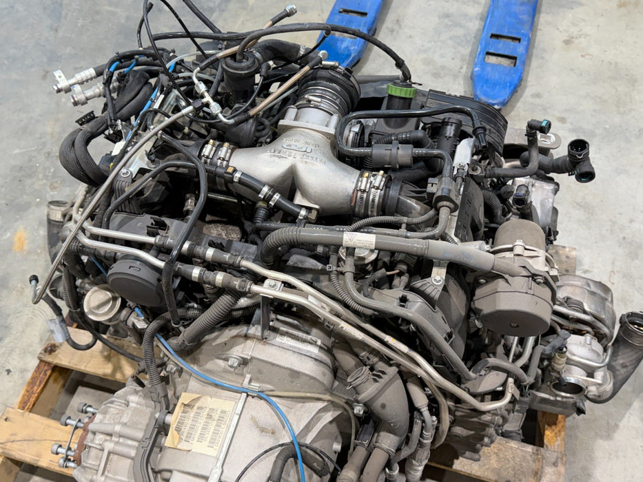 2014 PORSCHE 911 TURBO S 991 3.8L ENGINE PDK TRANSMISSION ByDesign 68MM Turbos