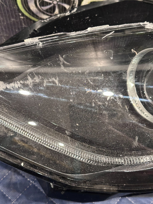 2015 JAGUAR F TYPE R LEFT DRIVER HEADLIGHT ~DAMAGE!!!~