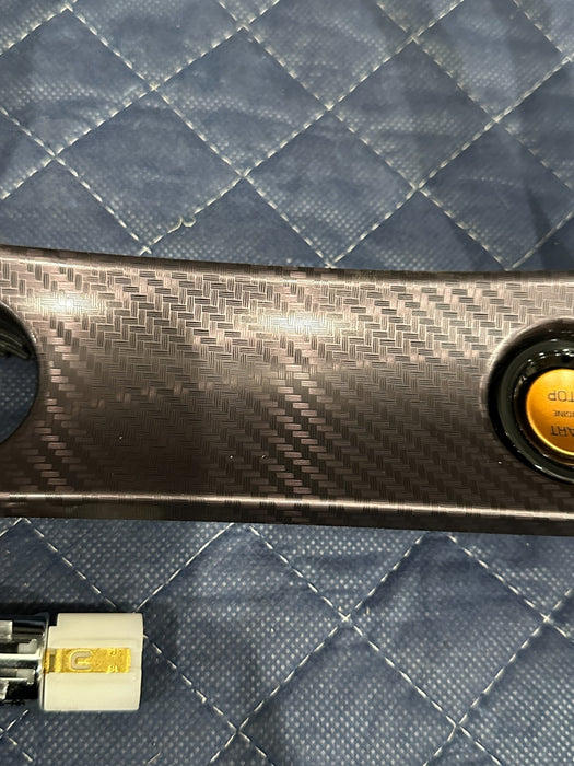 2015 JAGUAR F TYPE R SHIFTER TRIM & START SWITCH OEM EX53 045B44 ED ~READ~