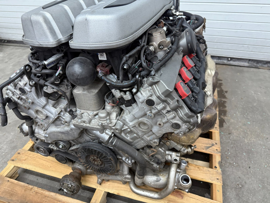 2021 AUDI R8 AWD 5.2L V10 ENGINE MOTOR DROPOUT ASSEMBLY 14,100 MILES
