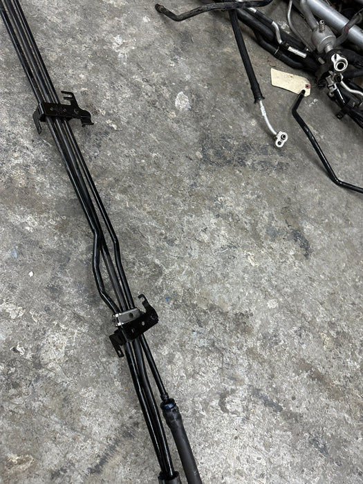 2012 AUDI R8 OEM FRONT POWER STEERING OIL COOLER RADIATOR W/ PIPE LINES HOSES