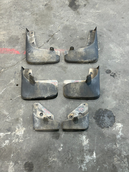 2017 NISSAN TITAN XD PRO 4X FRONT REAR MUD FLAPS SPLASH SHIELD SET OEM