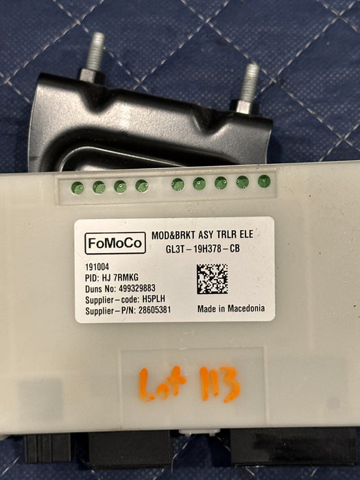 2019 FORD F150 3.5L RAPTOR TOWING CONTROL MODULE OEM GL3T-19H378-CB