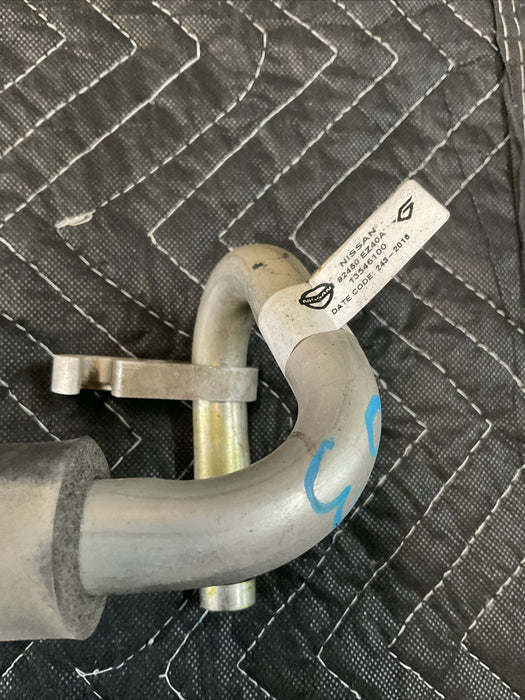 2016 NISSAN TITAN FRONT A/C LOW PIPE COOLER 92450-EZ40A