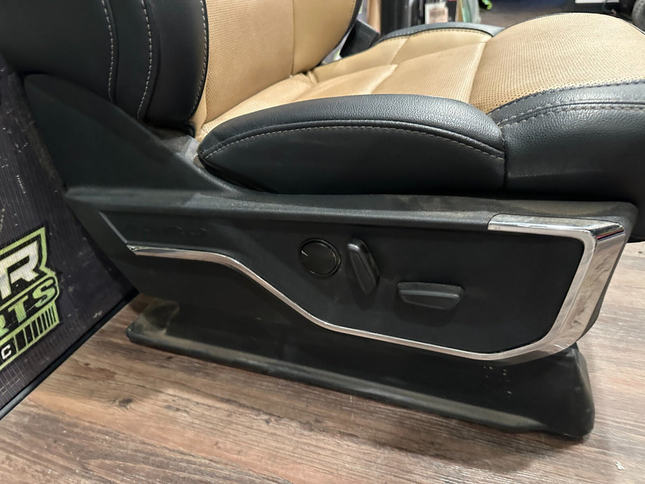 2023 2024 FORD F250 F350 F450 LARIAT FRONT RIGHT SEAT ~MINOR BURN WEAR~