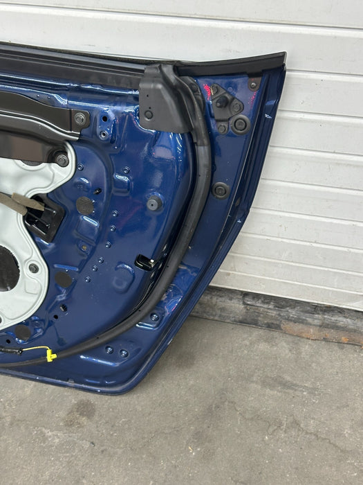 2013 NISSAN 370Z RIGHT DOOR SHELL MIDNIGHT BLUE OEM *WEAR #4* LOCAL PICKUP ONLY
