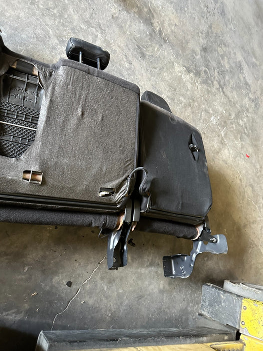2020 2021 2022 FORD F250 F350 F450 PLATINUM REAR SEAT BLACK LEATHER OEM *READ*