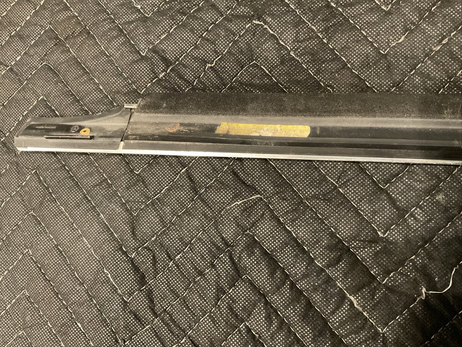 2014 MERCEDES S550 REAR LH DRIVER DOOR WINDOW BELT MOLDING OEM~MINOR SCRATCHES~