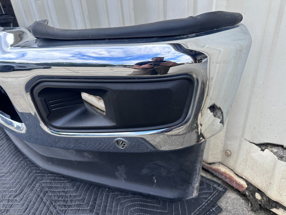 2023 2024 2025 FORD F250 F350 FRONT BUMPER ASSEMBLY CHROME OEM