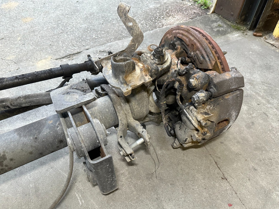 2017-2022 FORD F250 F350 FRONT AXLE ASSEMBLY 3.55 (3J) 4X4 39K MILES DANA 60 OEM