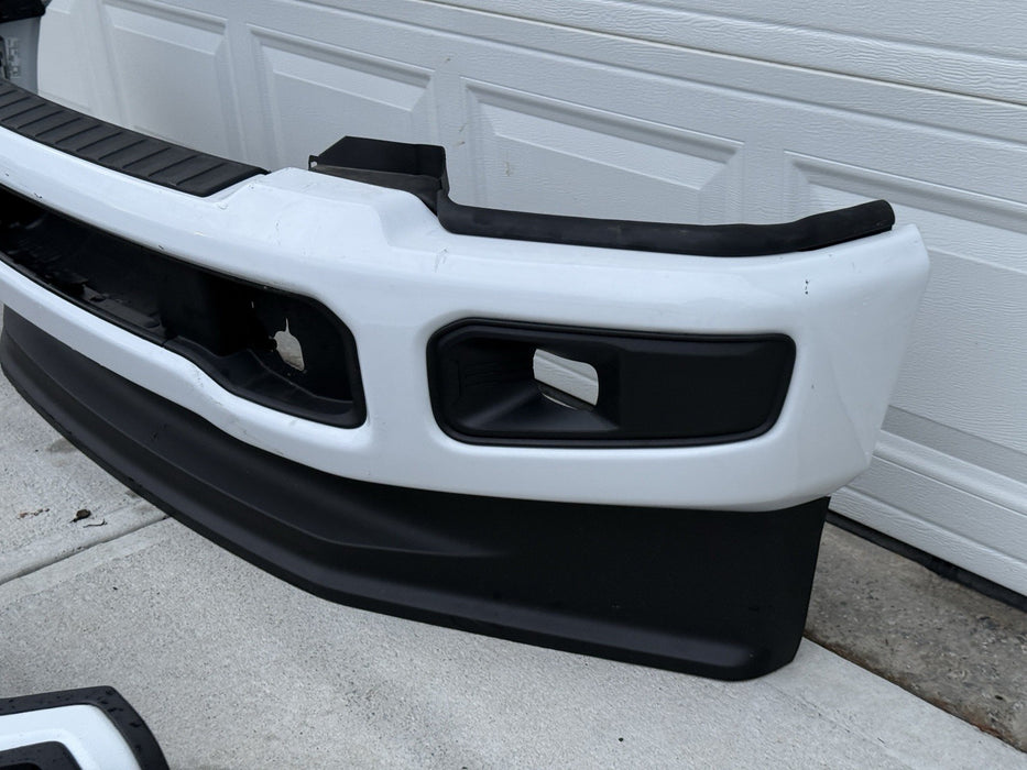 2023 2024 2025 FORD F250 F350 FRONT REAR BUMPERS OXFORD WHITE OEM GENUINE