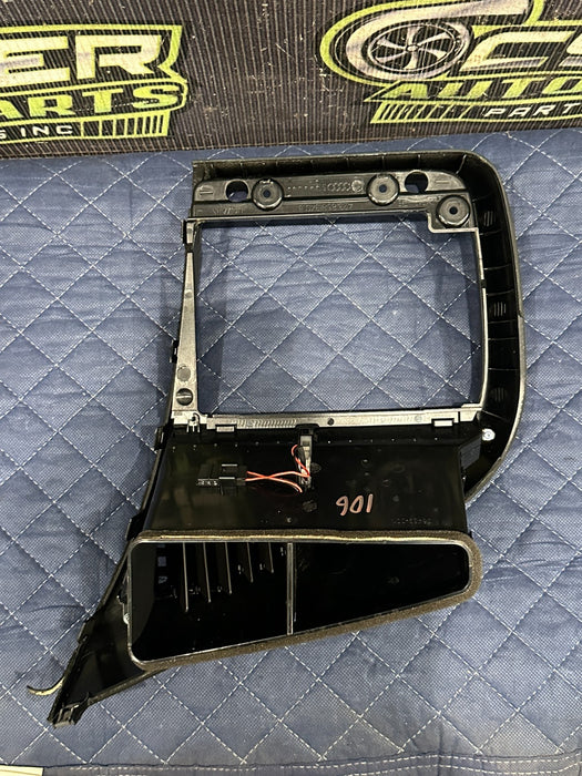 2014 AUDI R8 FRONT CENTER DASH AIR VENT A/C TRIM BEZAL 423 820 951