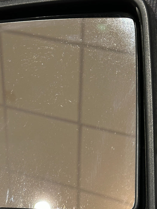 2017-2022 FORD F250 F350 F450 PLATINUM LEFT DOOR TOW MIRROR ~DAMAGE~