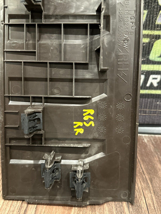 2017-2019 FORD F250 F350 REAR LEFT RIGHT KING RANCH SCUFF KICK PLATES OEM SCUFFS