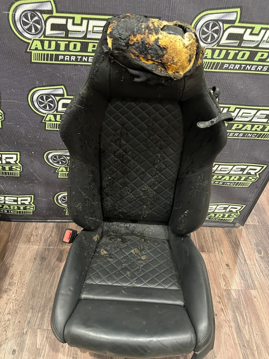 2017 2021 AUDI R8 PLUS DIAMOND STITCHED LEFT DRIVER SEAT ~DAMAGE~ OEM