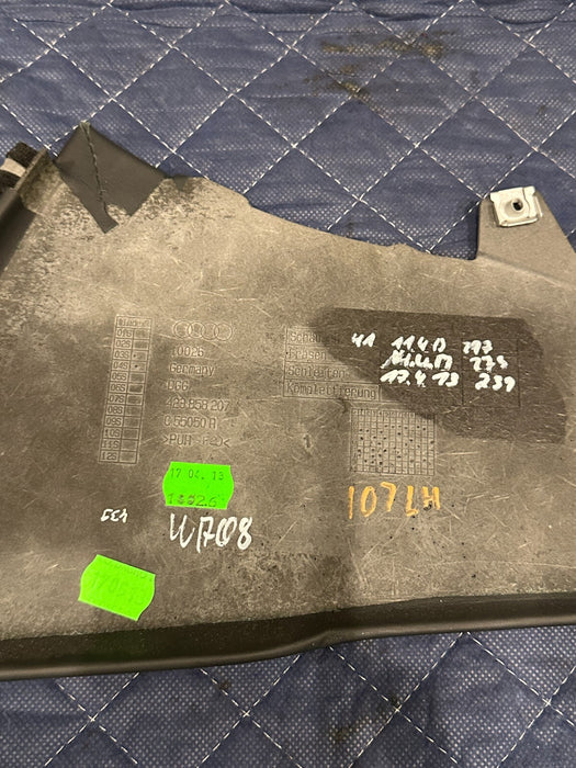 2014 AUDI R8 CENTER CONSOLE LEFT SIDE TRIM PANEL OEM 423 858 207 423858207
