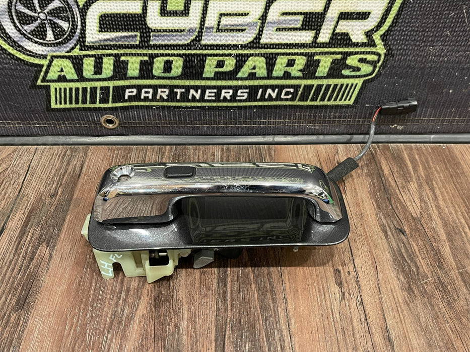 2017-2019 FORD F250 F350 F450 FRONT LEFT DOOR HANDLE OEM *READ* MAGNETIC GRAY J7
