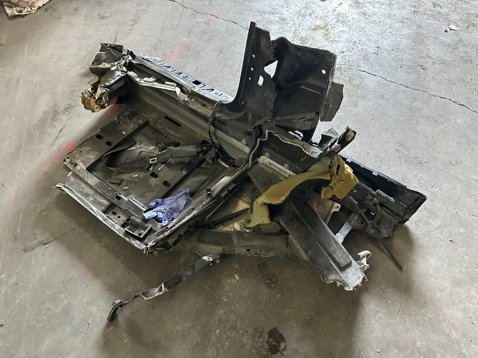 2017-2023 AUDI R8 PASSENGER FLOOR PAN B PILLAR CARBON STRUCTURE SECTION