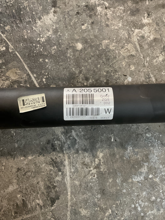 2017 MERCEDES BENZ C63 AMG REAR RWD DRIVE SHAFT OEM 205 410 50 01