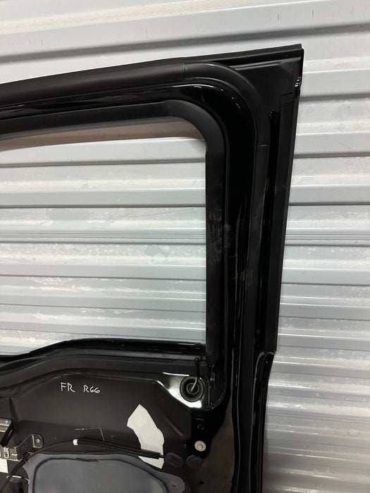 2017 2022 FORD F250 F350 F450 FRONT RIGHT DOOR SHELL AGATE BLACK (UM) OEM