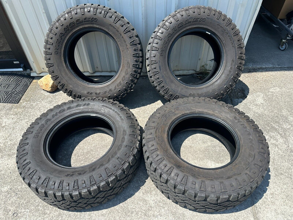 GOODYEAR DURATRAC LT285/75R18 TIRES SET (4) 400 MILES FORD F250