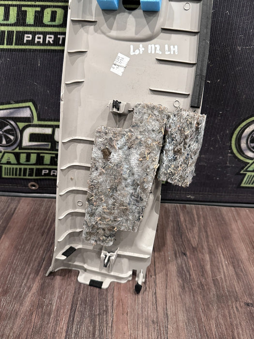 2017 NISSAN TITAN XD RESERVE REAR LEFT UPPER C PILLAR TRIM OEM