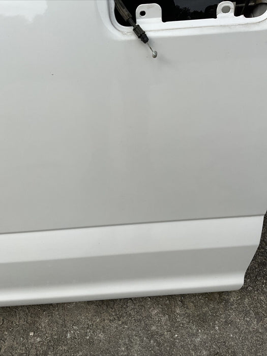 2017-2022 FORD F250 F350 F450 REAR DRIVER DOOR PEARL WHITE (PAINT CODE:UG) OEM