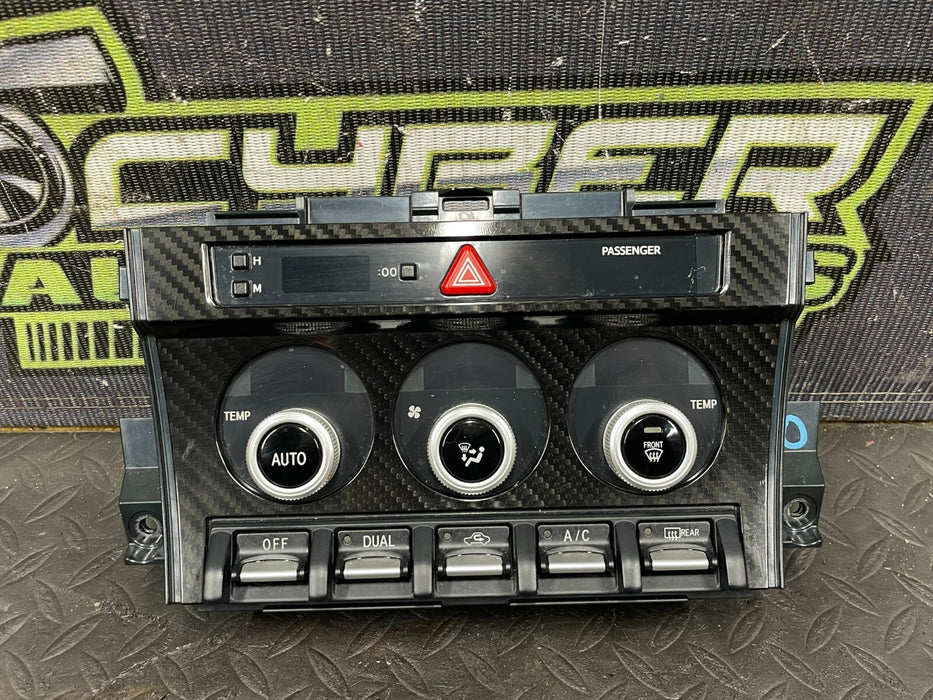 2017 SUBARU BRZ CARBON FIBER CLIMATE CONTROL HVAC OEM 2018 2019