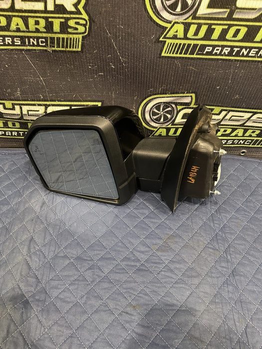 2019 FORD F150 3.5L RAPTOR LEFT MIRROR W CAMERA BLIND SPOT OEM *FLAW #4*