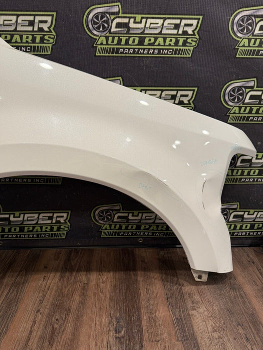 2020-22 FORD F250 F350 F450 FRONT RIGHT FENDER OEM STAR WHITE (AZ) *DENT/READ*