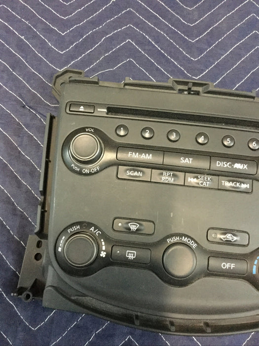 2016 NISSAN 370Z CLIMATE CONTROL / RADIO/ CD PLAYER SYSTEM OEM 2009-2020
