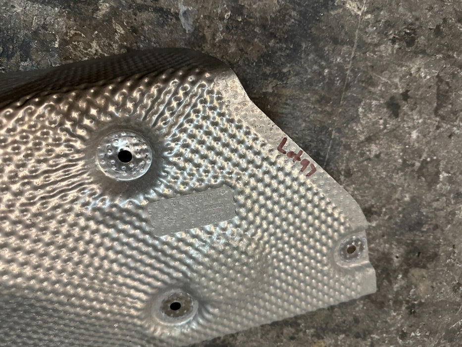 2020 BMW M4 F82 EXHAUST HEAT INSULATION SHIELD COVER OEM 07 8056140 078056140