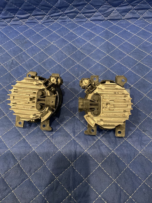 2017 INFINITI Q50 RED SPORT FOG LIGHT & TURN SIGNAL LIGHT & BEZAL COVER 6PC SET