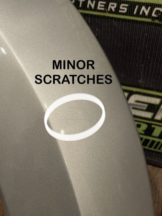 2017-19 FORD F450 DUALLY FRONT RIGHT FENDER FLARE MAGETIC GRAY J7 OEM *READ DESC