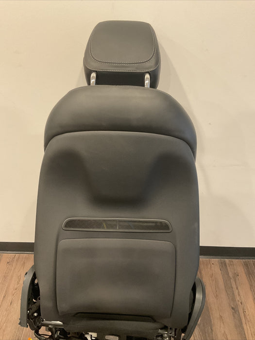 2017-2022 MERCEDES-BENZ E63S AMG W213 FRONT DRIVER SEAT HEATED BLACK OEM~DAMAGE~