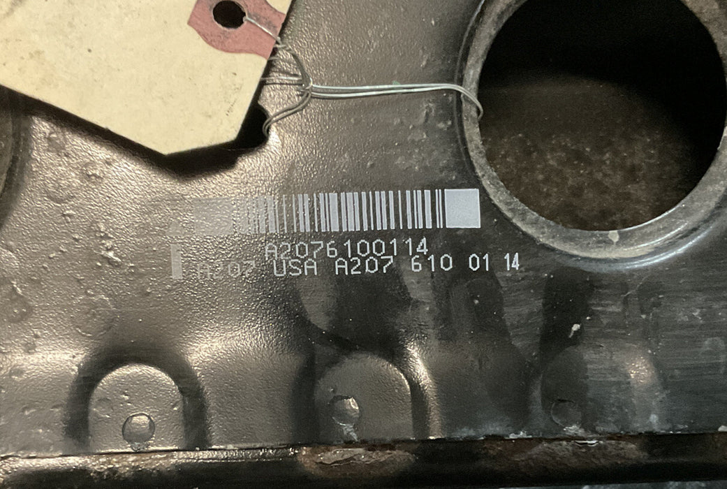 2013 MERCEDES C300 W204 REAR REINFORCEMENT IMPACT CRASH BAR OEM A2076100114