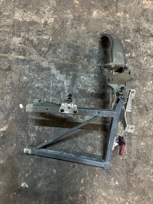 2021 AUDI R8 LEFT RADIATOR SUPPORT BRACKET W FENDER WHEEL ARCH ASSEMBLY OEM